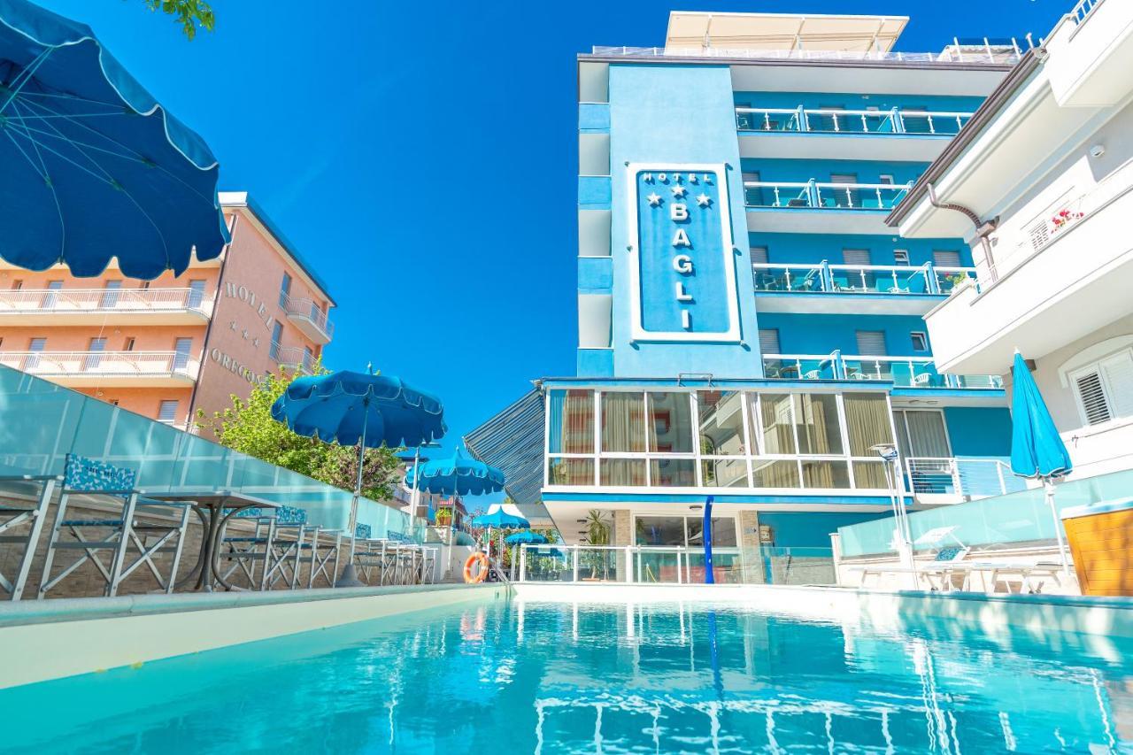 Hotel Bagli Rímini Exterior foto