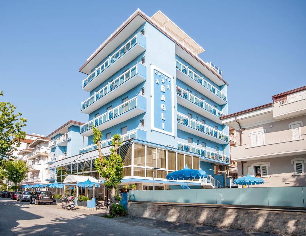 Hotel Bagli Rímini Exterior foto